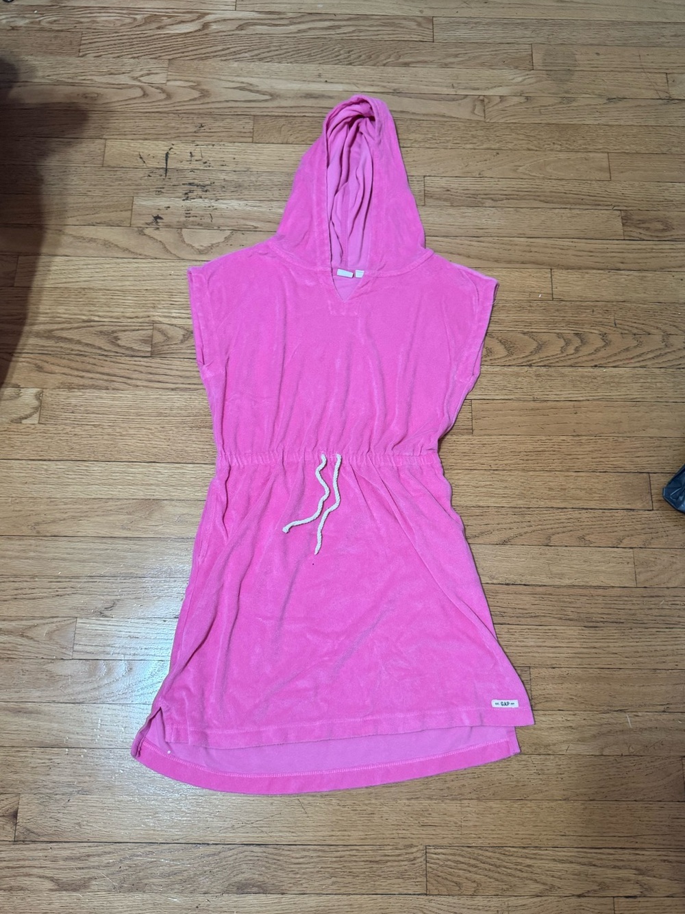 Kids Hooded Terry Cover-Up Dress